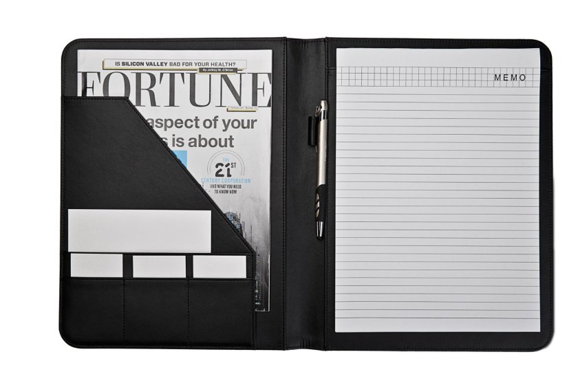 Padfolios are like grown-up Trapper Keepers. Wait, are you even old enough to remember Trapper Keepers? Source: amazon.com